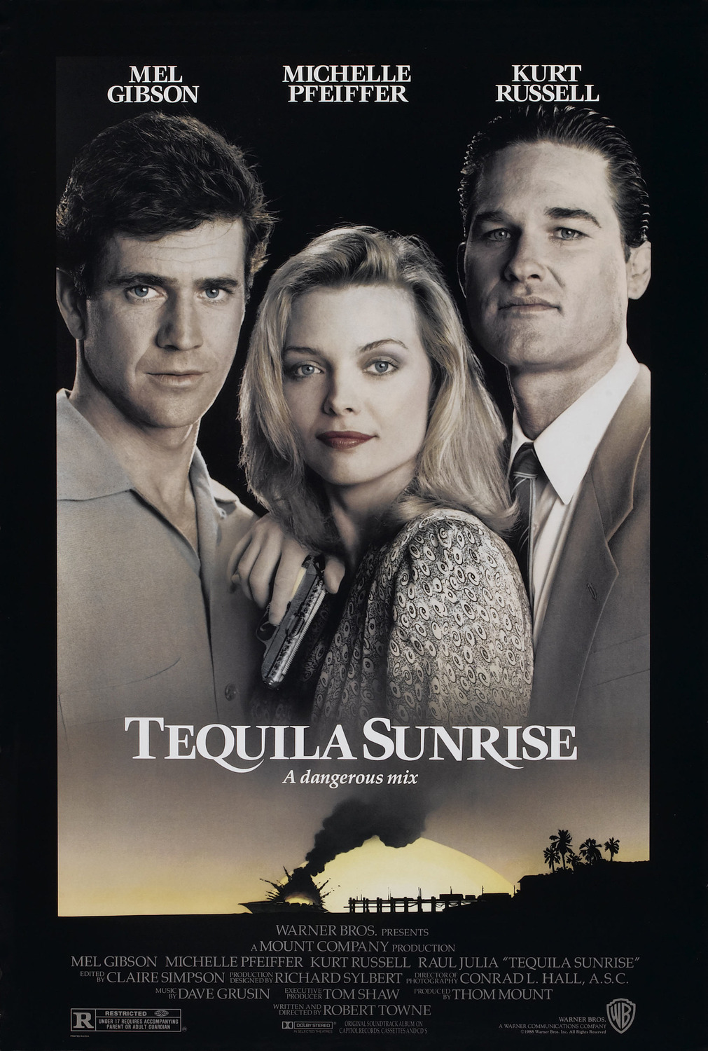 Extra Large Movie Poster Image for Tequila Sunrise (#2 of 2)