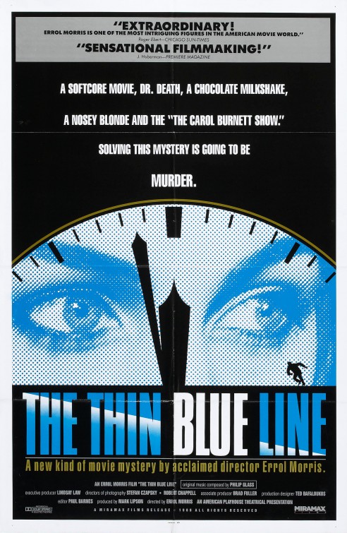 The Thin Blue Line Movie Poster