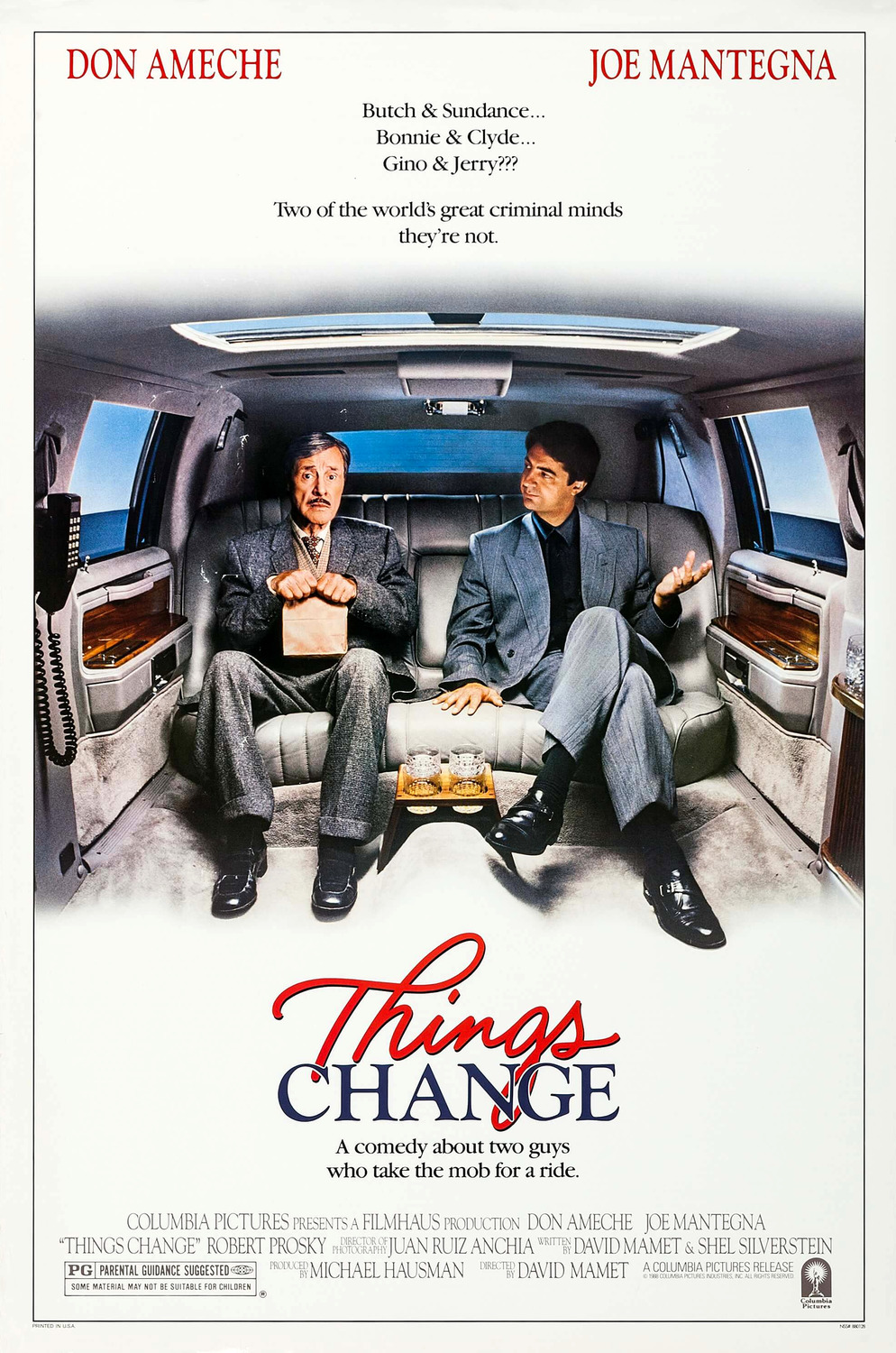 Extra Large Movie Poster Image for Things Change 