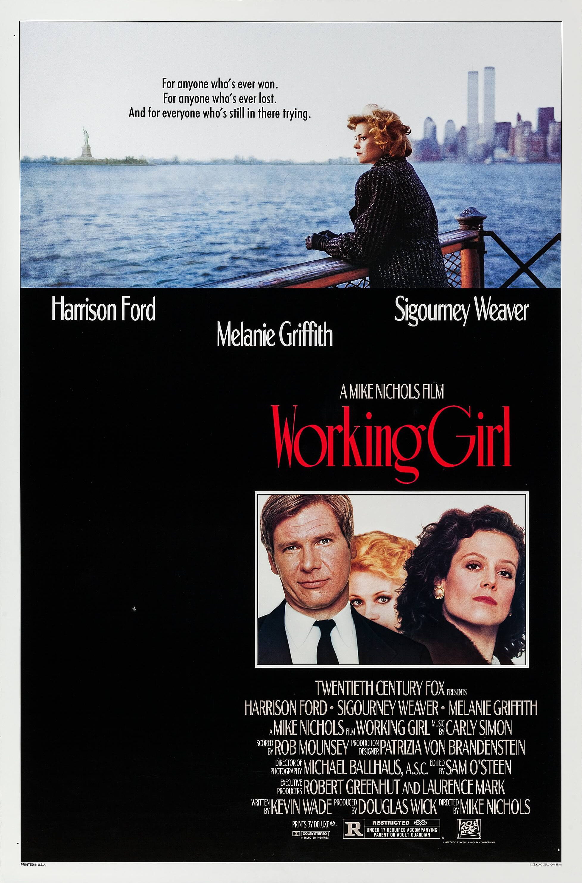 Mega Sized Movie Poster Image for Working Girl (#1 of 2)