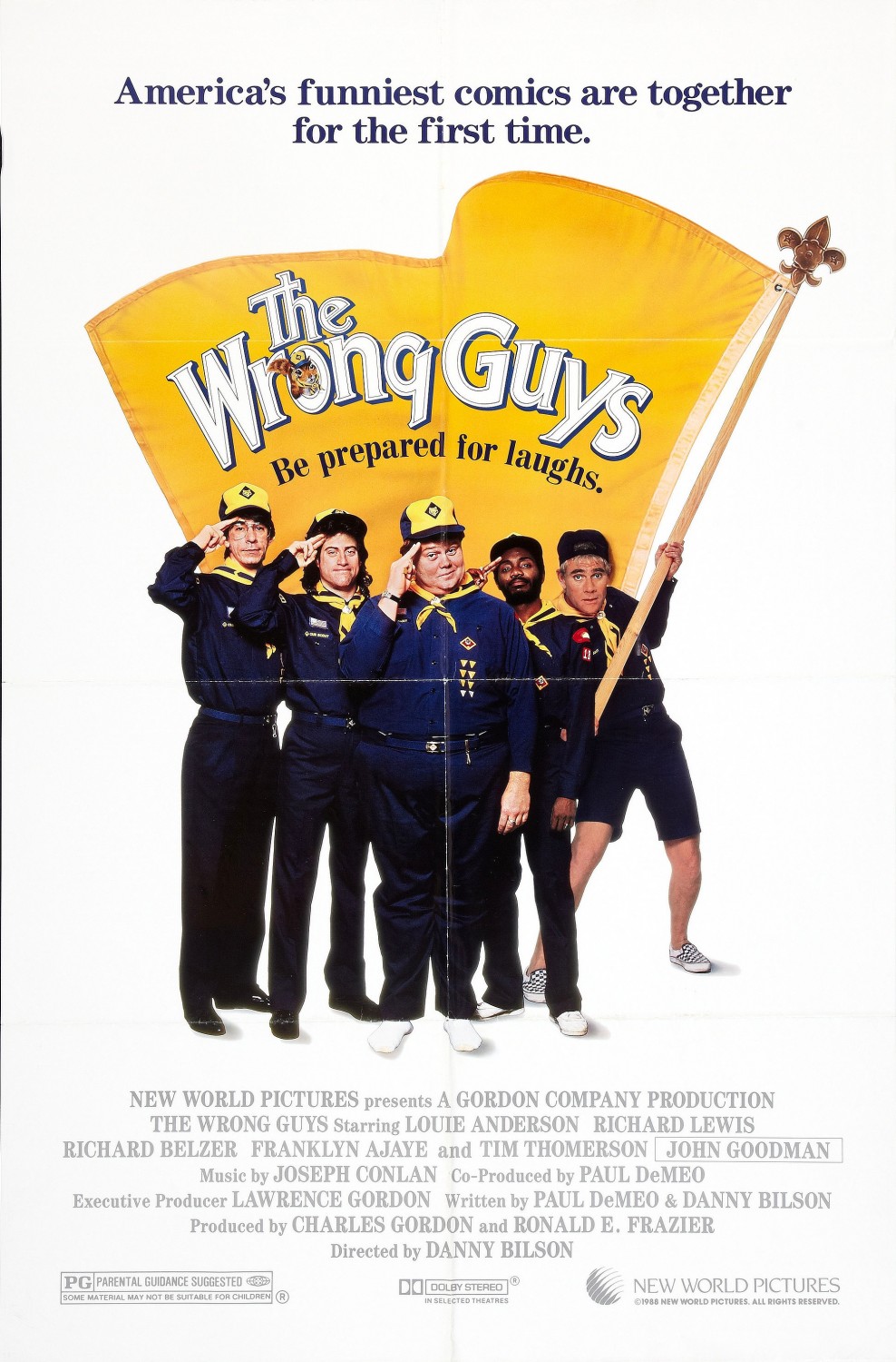 Extra Large Movie Poster Image for The Wrong Guys (#2 of 2)