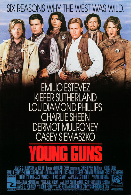 Young Guns Movie Poster