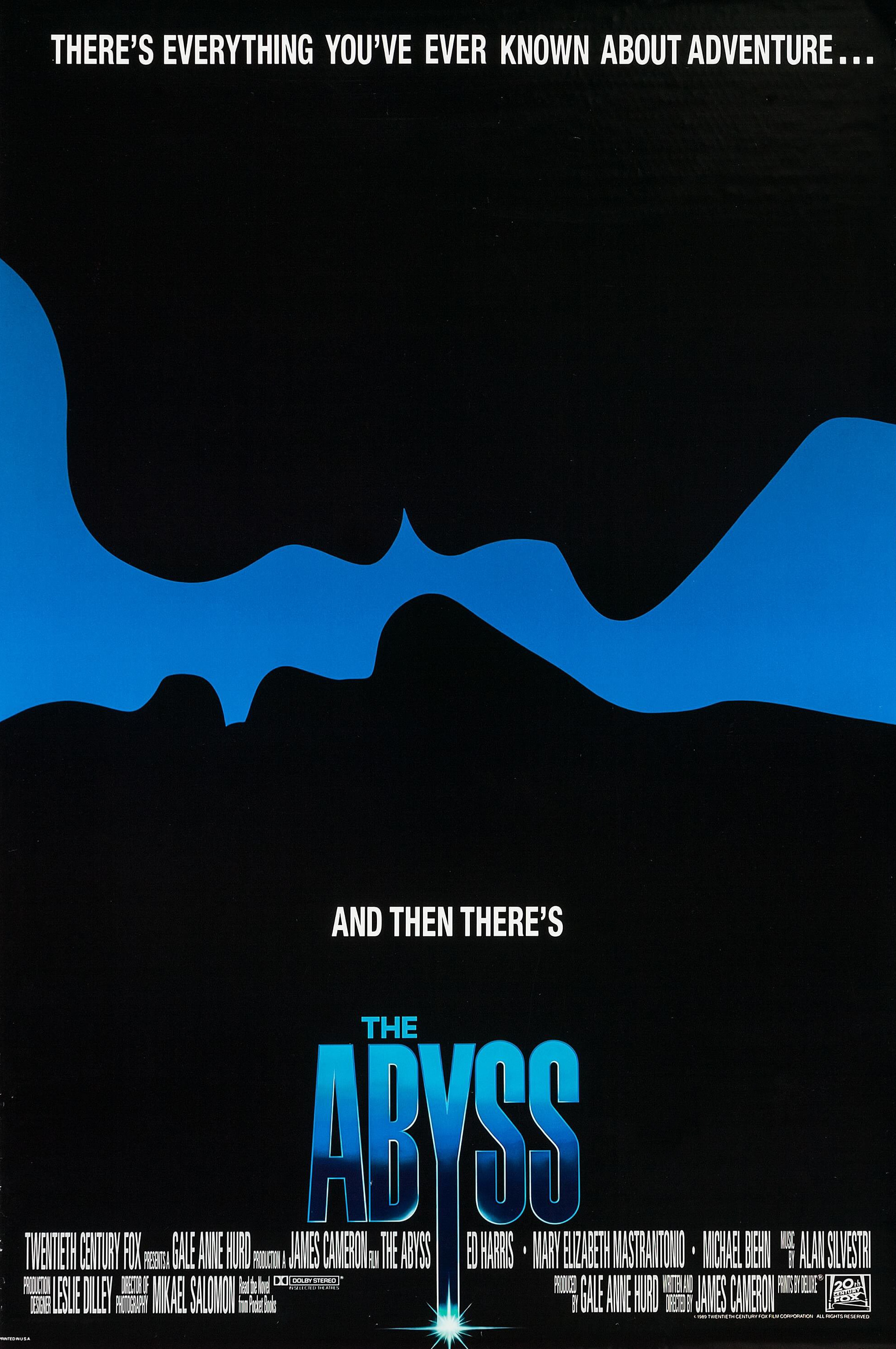 Mega Sized Movie Poster Image for The Abyss (#2 of 7)