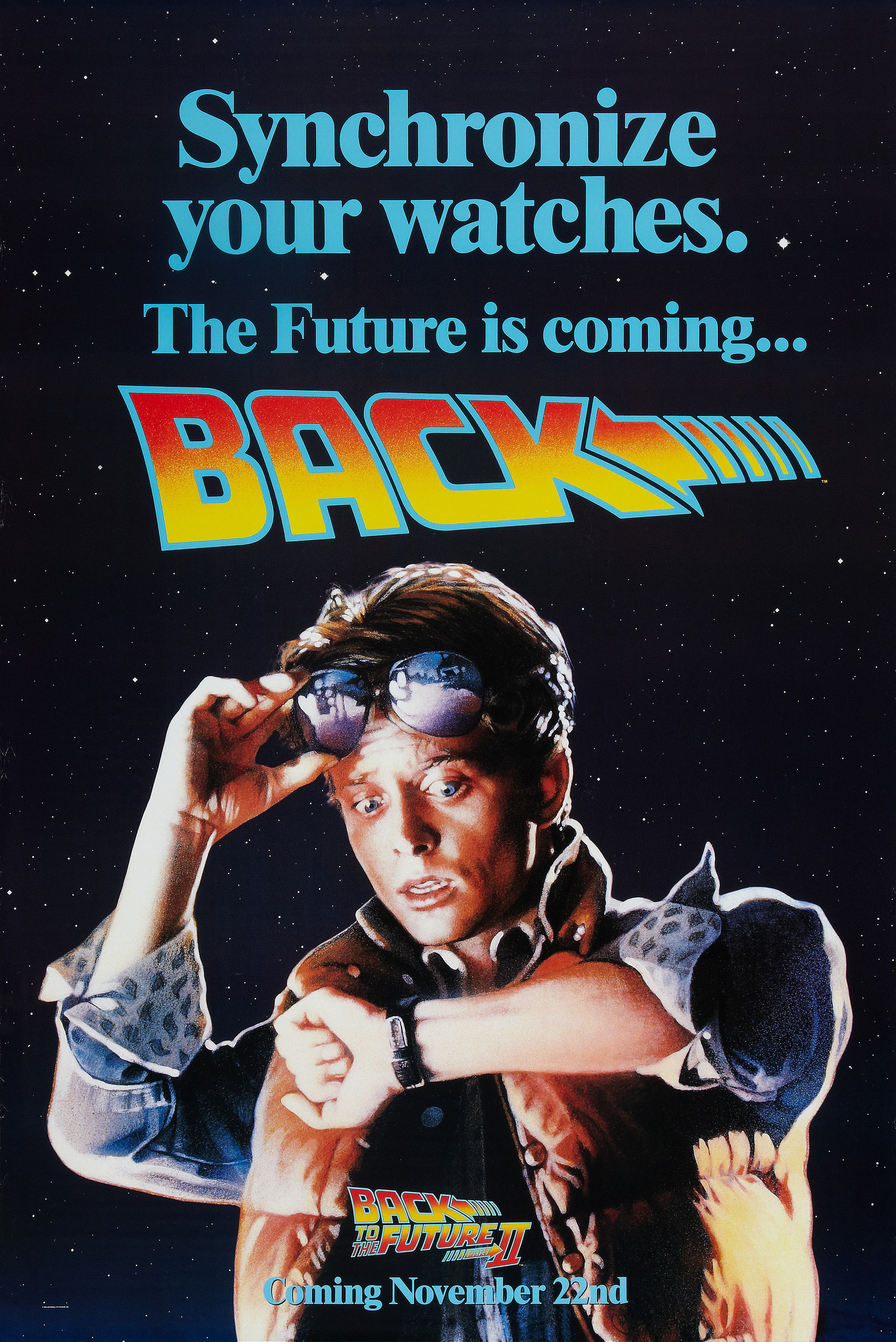 Mega Sized Movie Poster Image for Back to the Future Part II (#1 of 5)