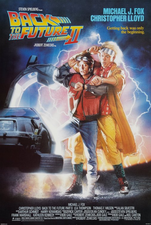 Back to the Future Part II Movie Poster