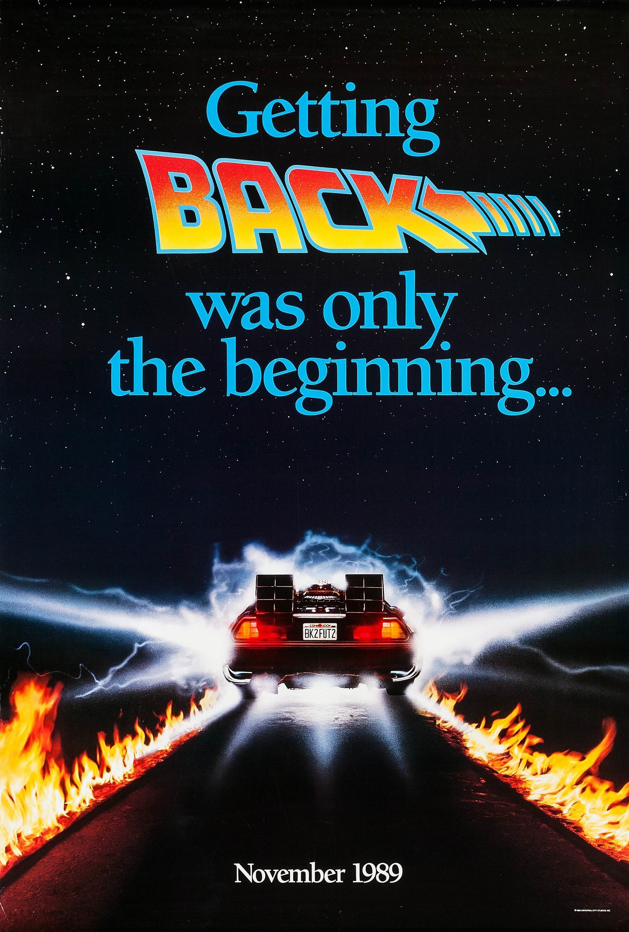 Mega Sized Movie Poster Image for Back to the Future Part II (#3 of 5)