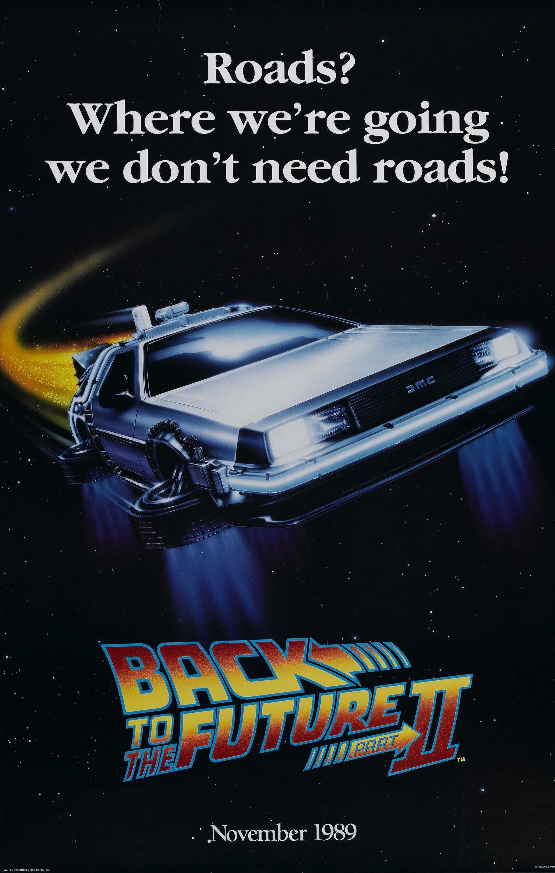 Mega Sized Movie Poster Image for Back to the Future Part II (#4 of 5)