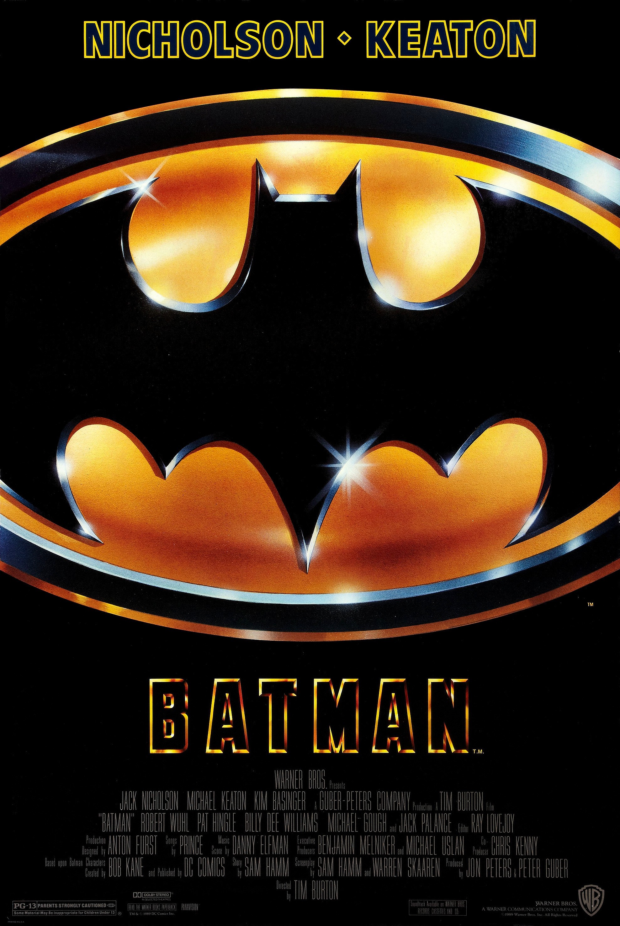 Mega Sized Movie Poster Image for Batman (#2 of 2)