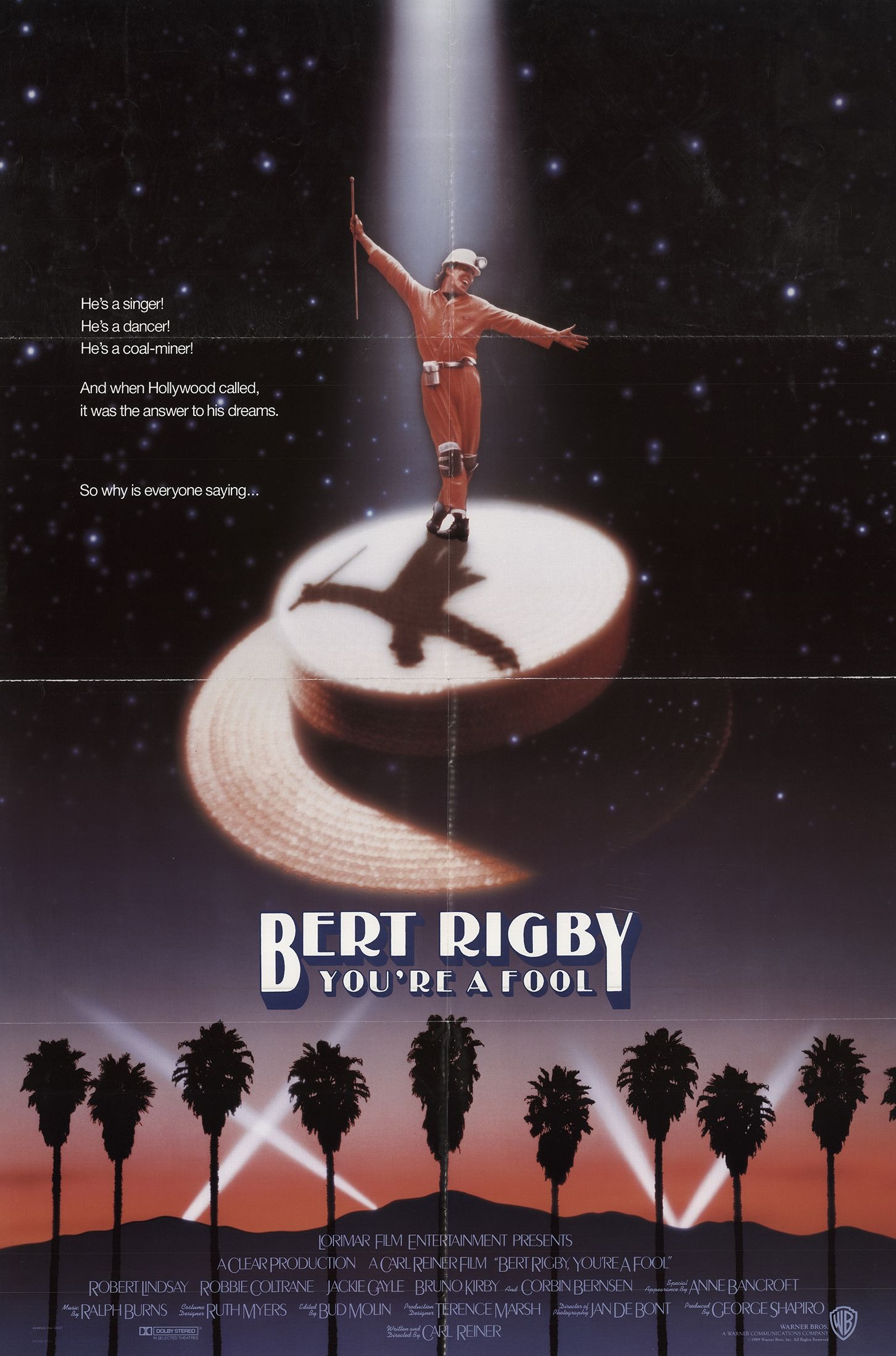 Mega Sized Movie Poster Image for Bert Rigby, You're A Fool 