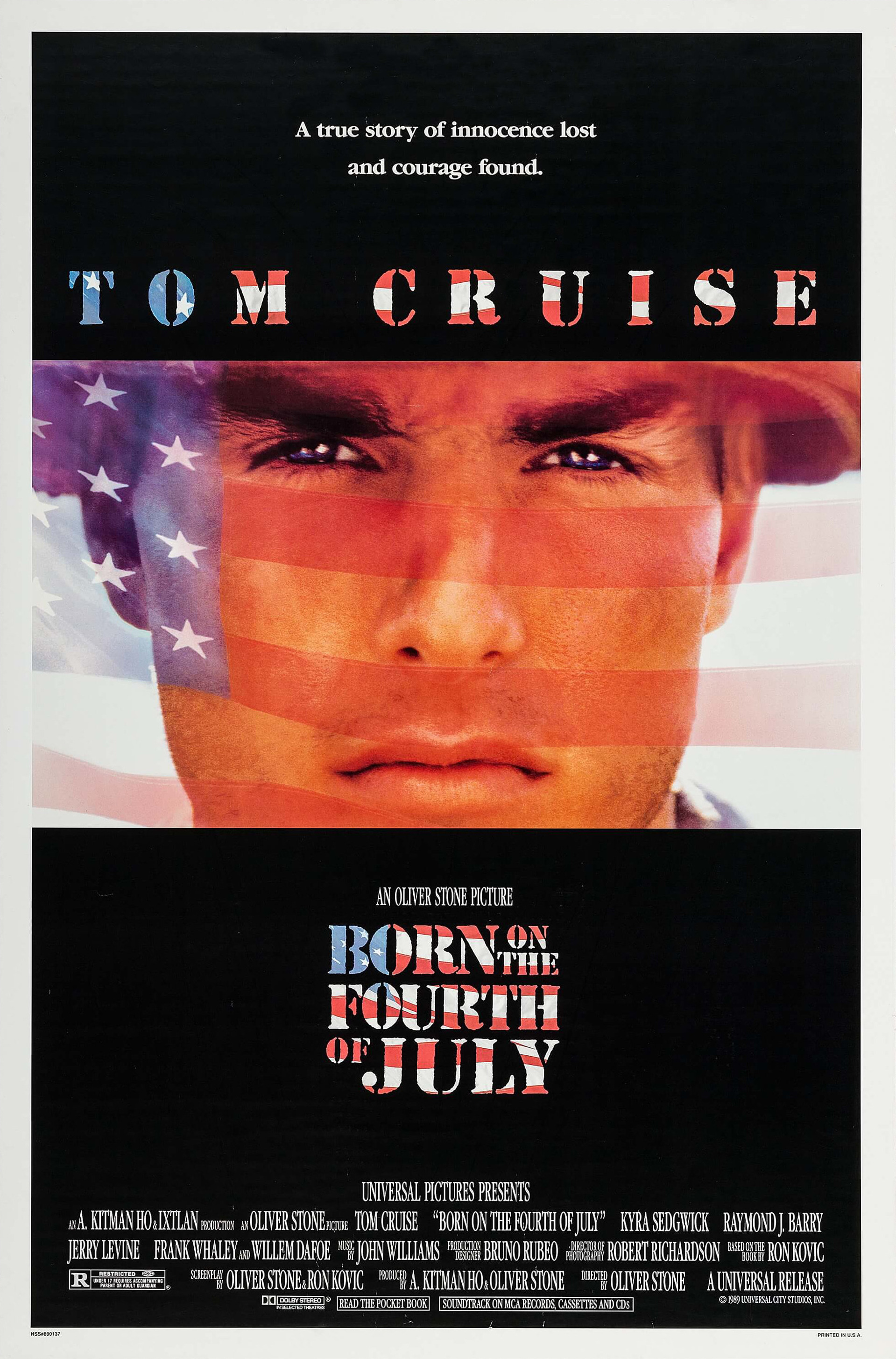 Mega Sized Movie Poster Image for Born on the Fourth of July 