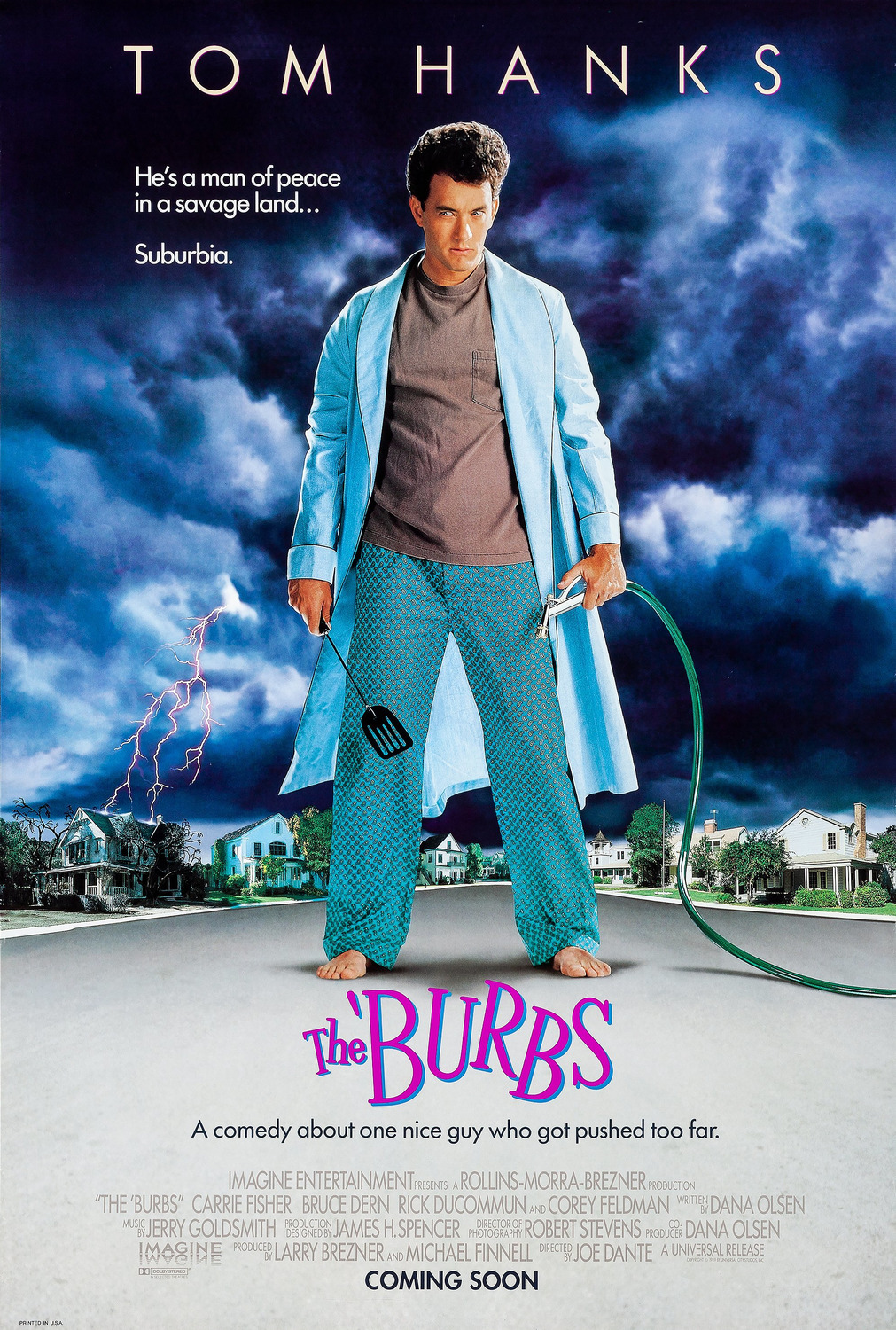 Extra Large Movie Poster Image for The 'burbs 