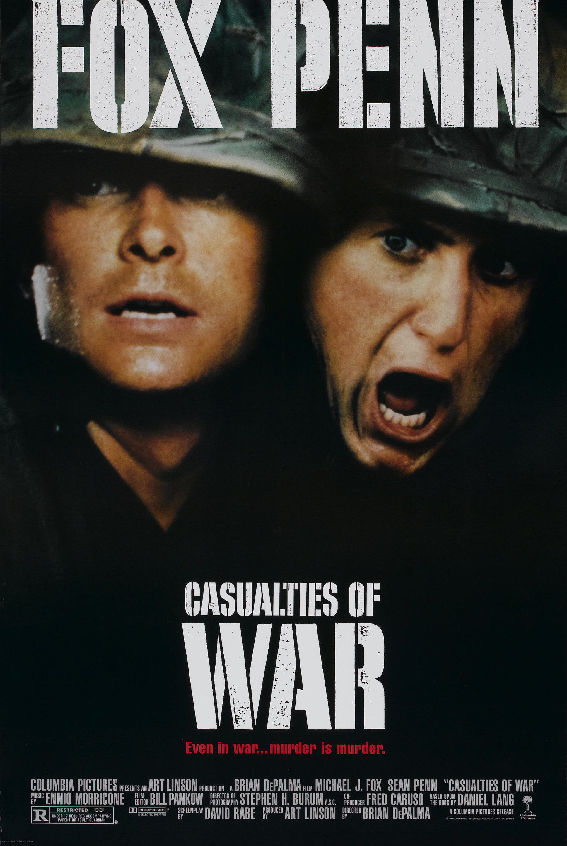 Mega Sized Movie Poster Image for Casualties of War (#1 of 2)