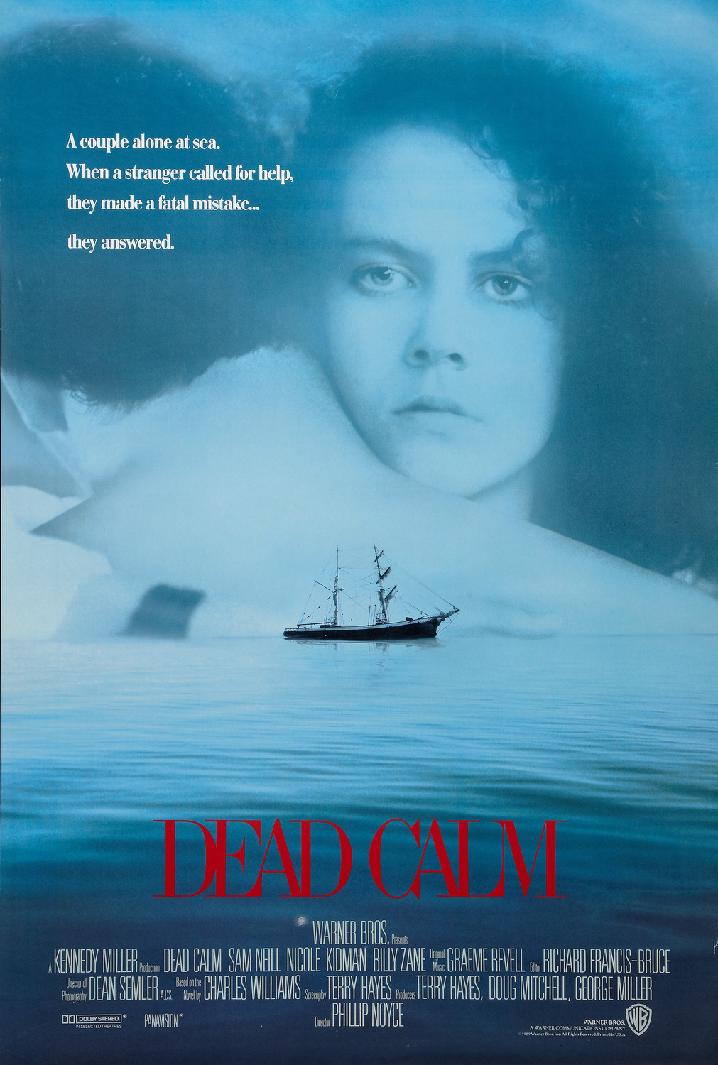 Extra Large Movie Poster Image for Dead Calm (#2 of 2)