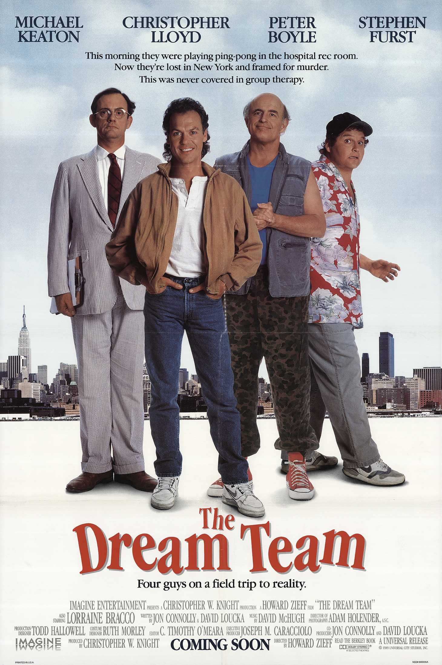 Mega Sized Movie Poster Image for The Dream Team 