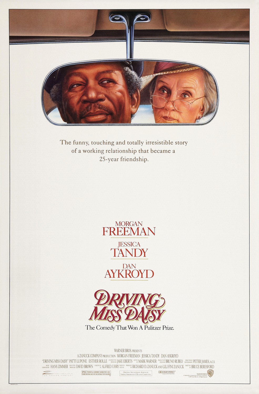 Extra Large Movie Poster Image for Driving Miss Daisy 