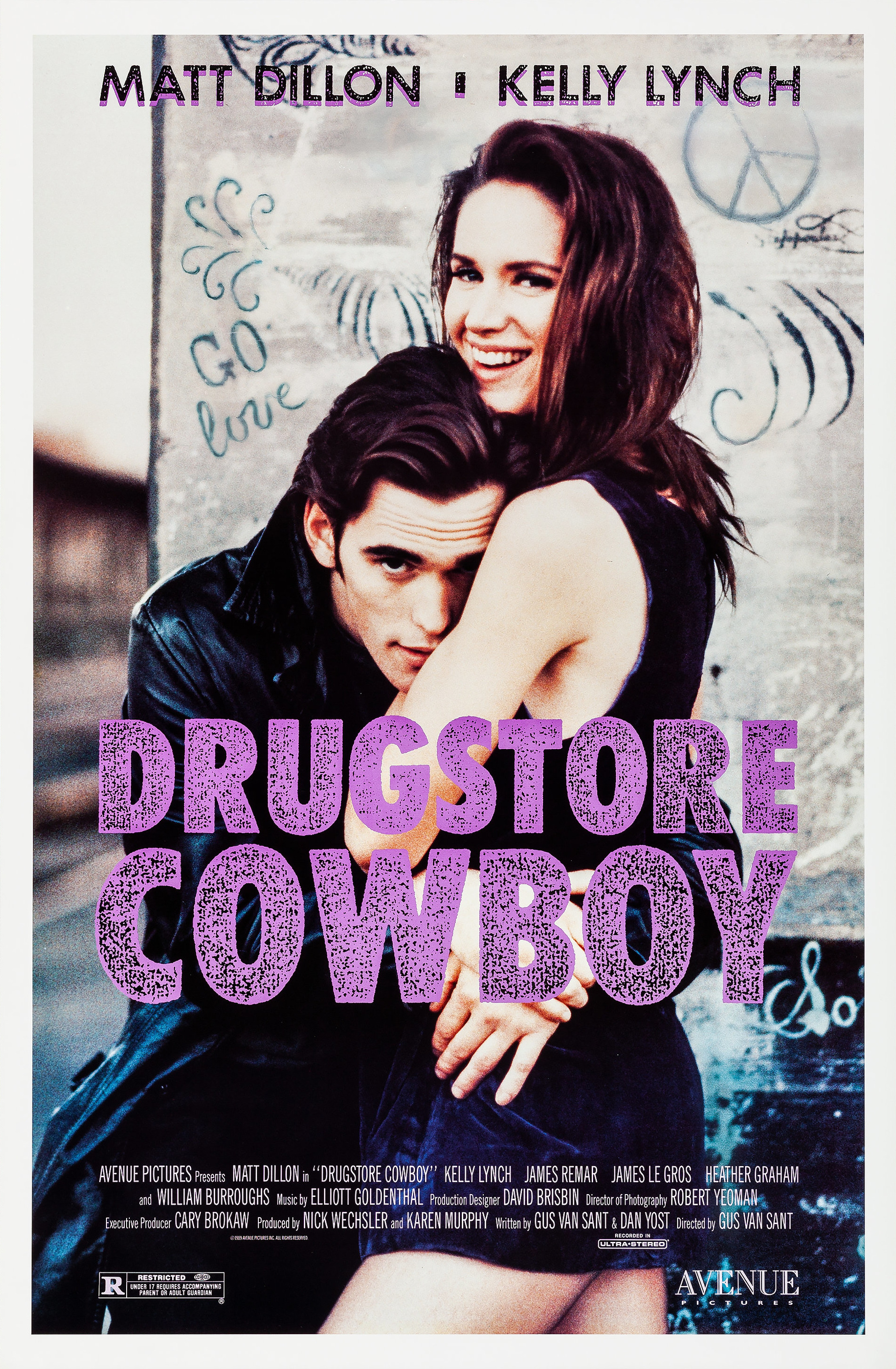 Mega Sized Movie Poster Image for Drugstore Cowboy (#2 of 4)