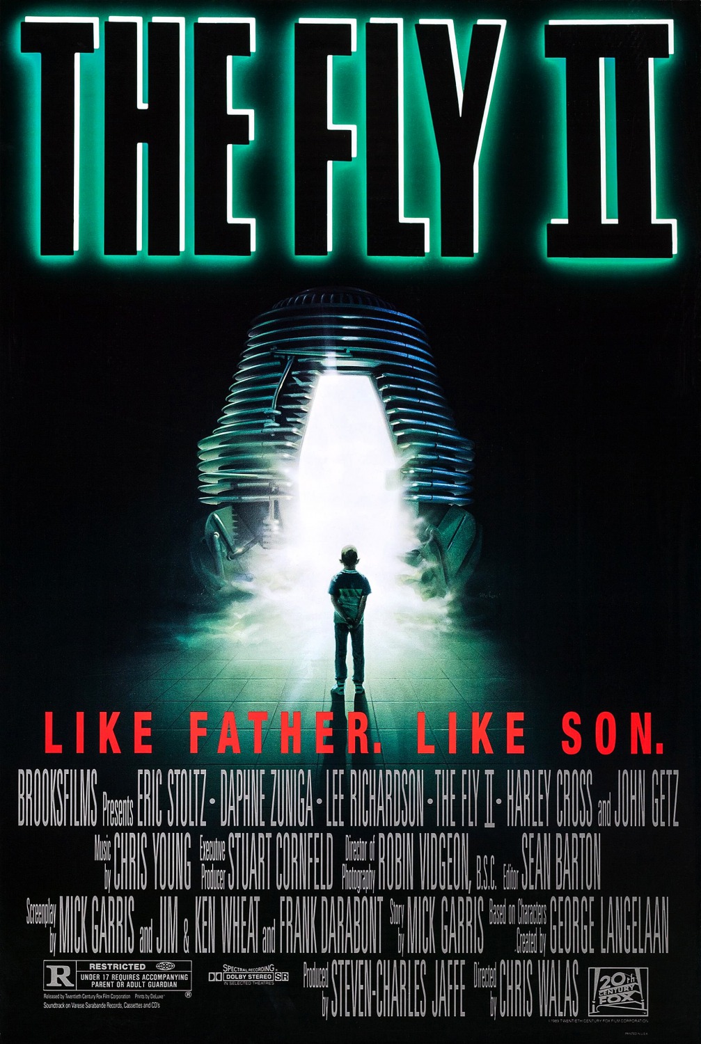 Extra Large Movie Poster Image for The Fly II 