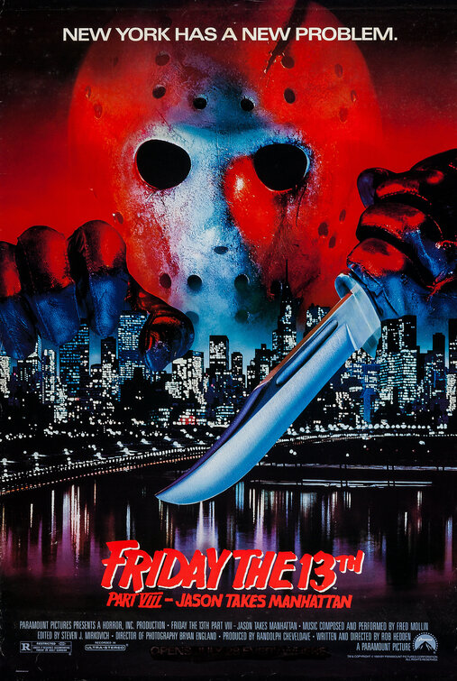 Friday the 13th Part VIII Movie Poster