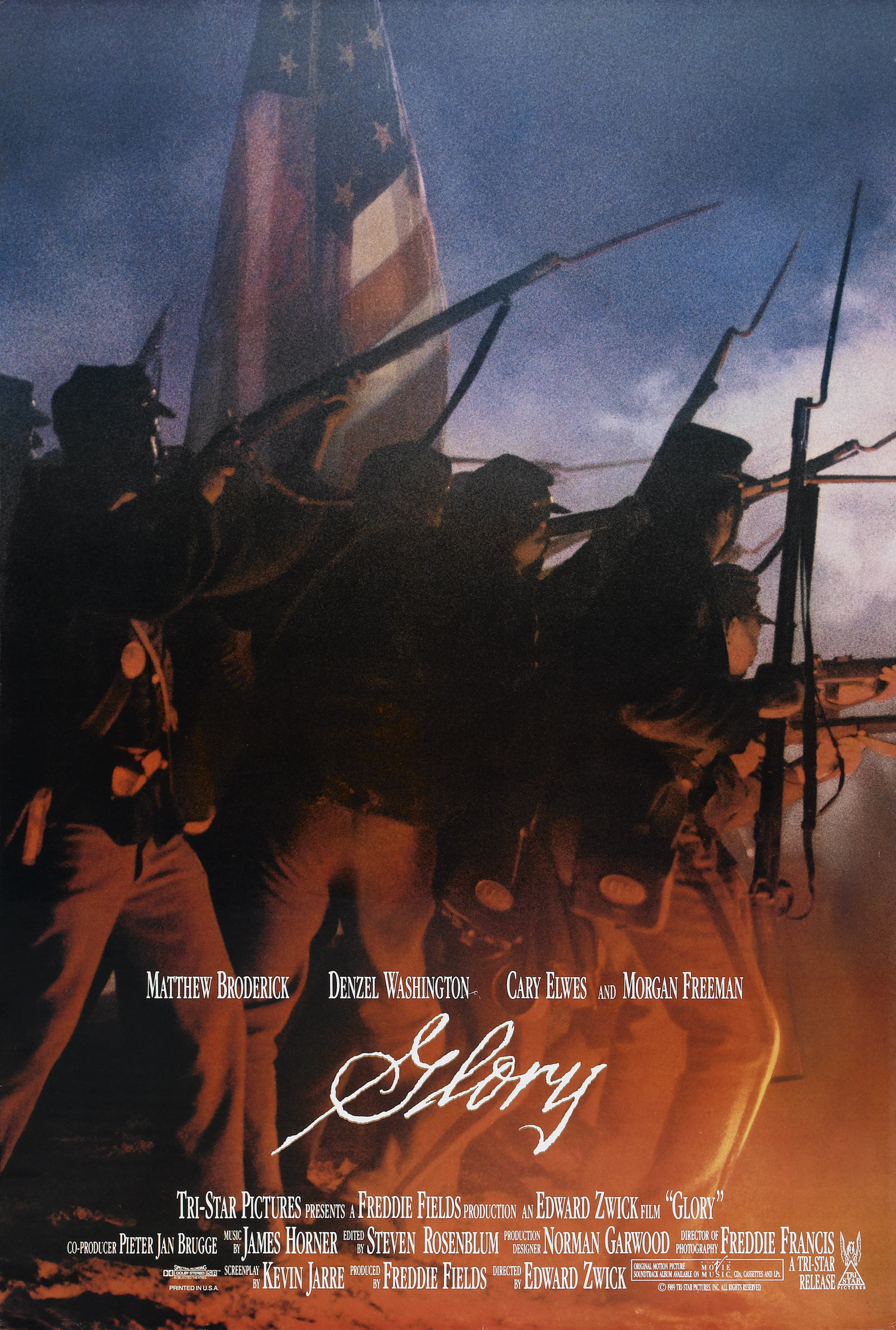 Mega Sized Movie Poster Image for Glory 