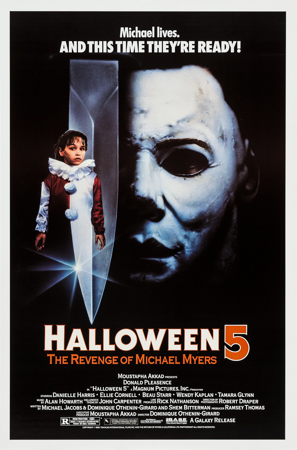 Extra Large Movie Poster Image for Halloween 5 