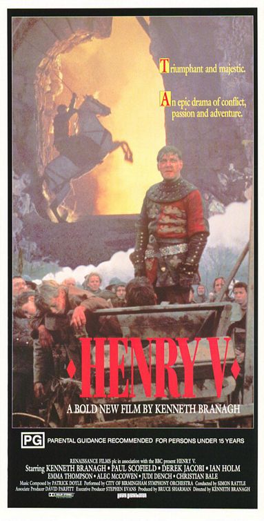 Henry V Movie Poster