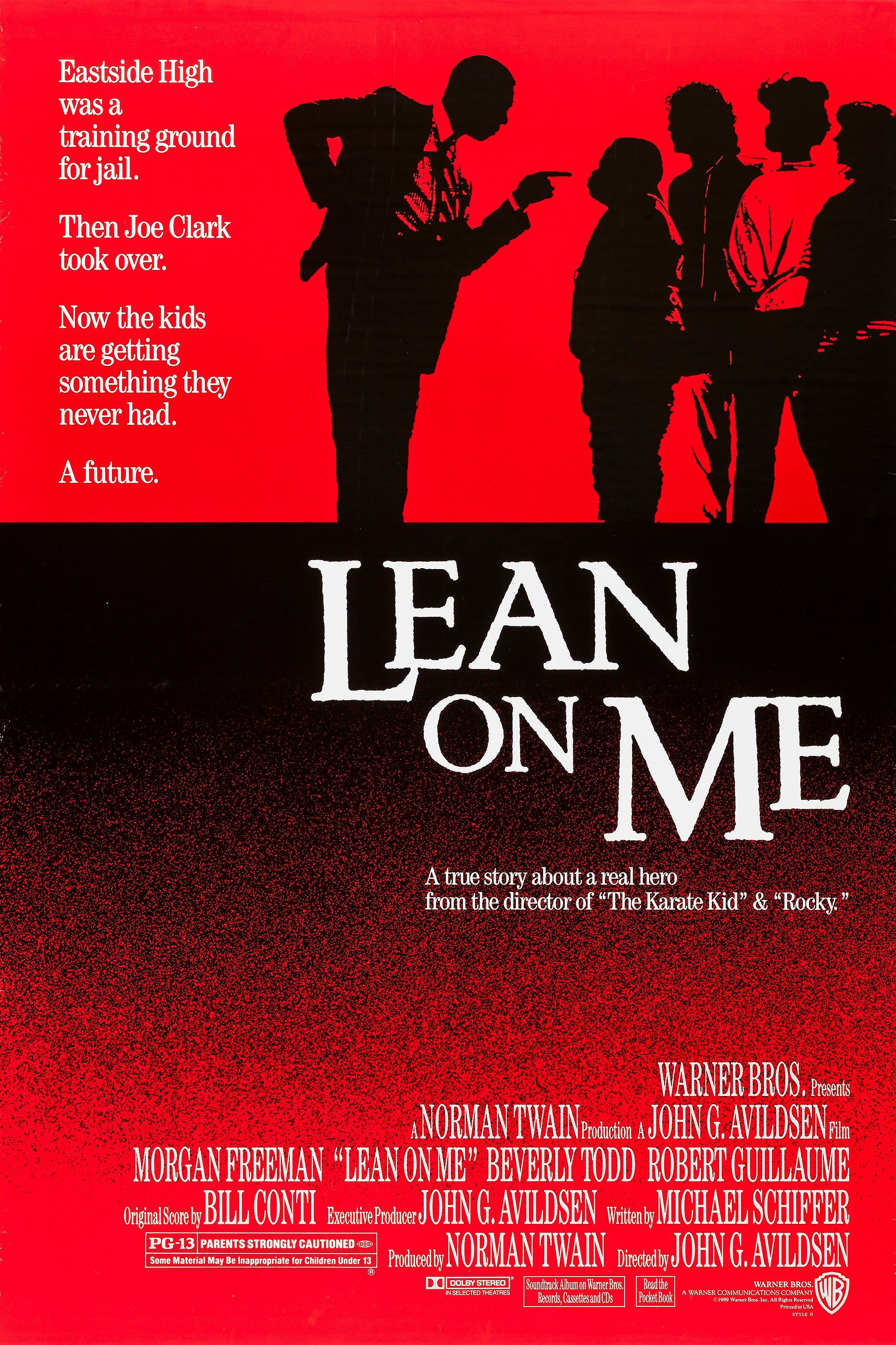 Mega Sized Movie Poster Image for Lean on Me 