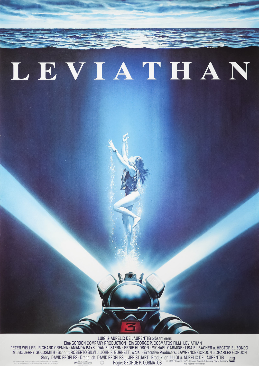 Extra Large Movie Poster Image for Leviathan (#2 of 2)