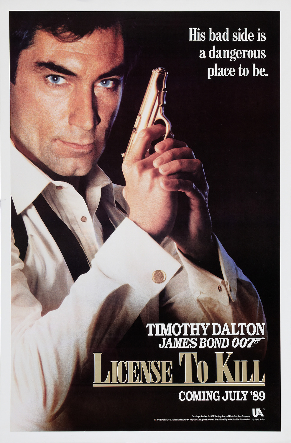 Extra Large Movie Poster Image for Licence to Kill (#1 of 3)