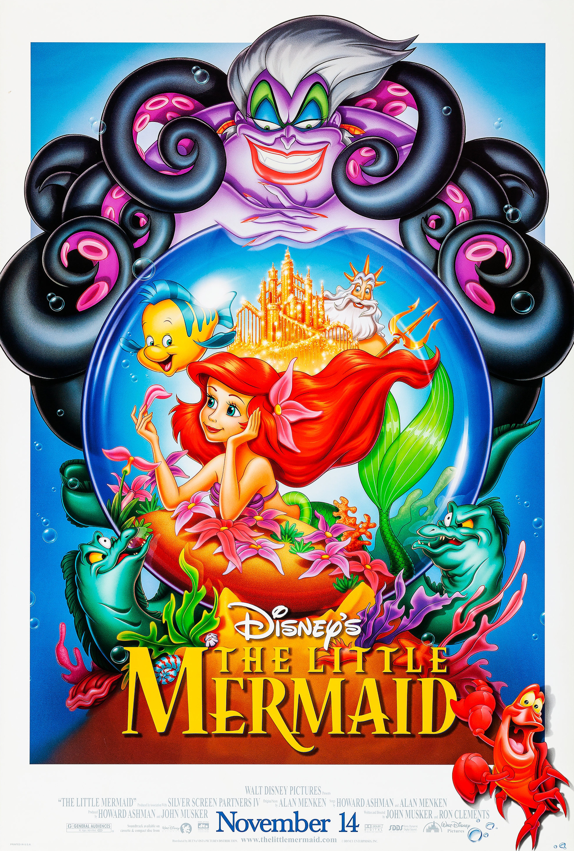 Mega Sized Movie Poster Image for The Little Mermaid (#3 of 10)