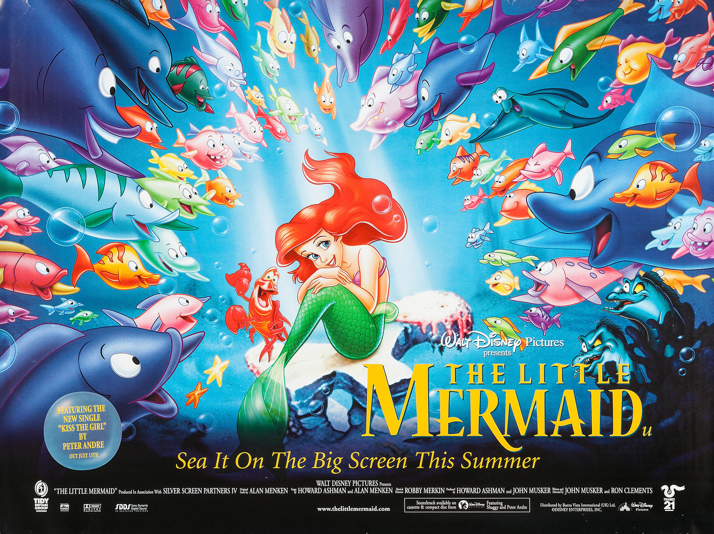 Mega Sized Movie Poster Image for The Little Mermaid (#5 of 10)