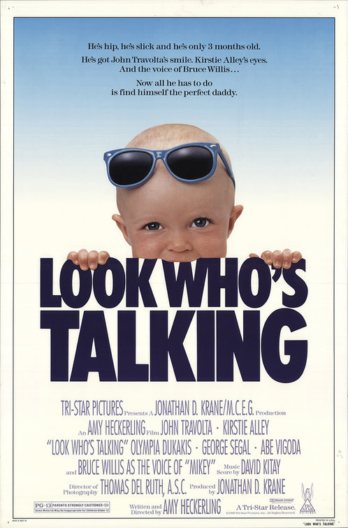 Look Who's Talking Movie Poster