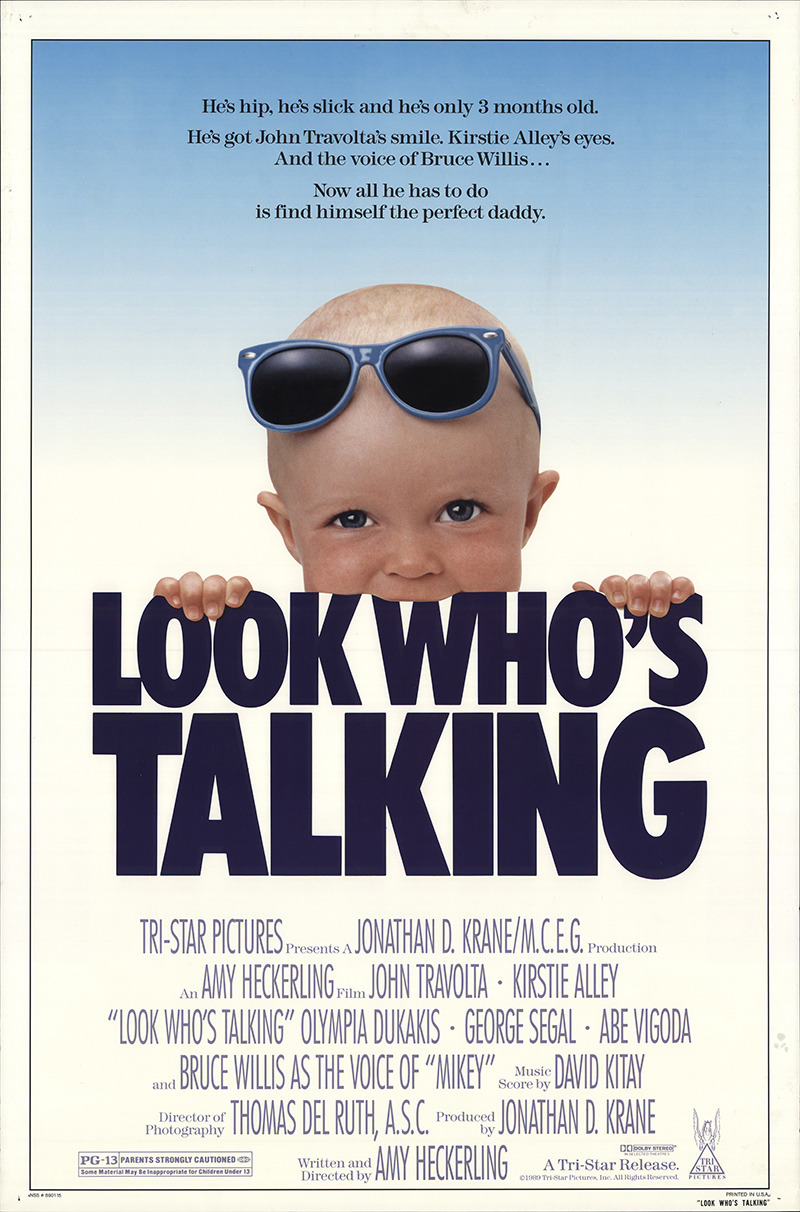 Extra Large Movie Poster Image for Look Who's Talking 