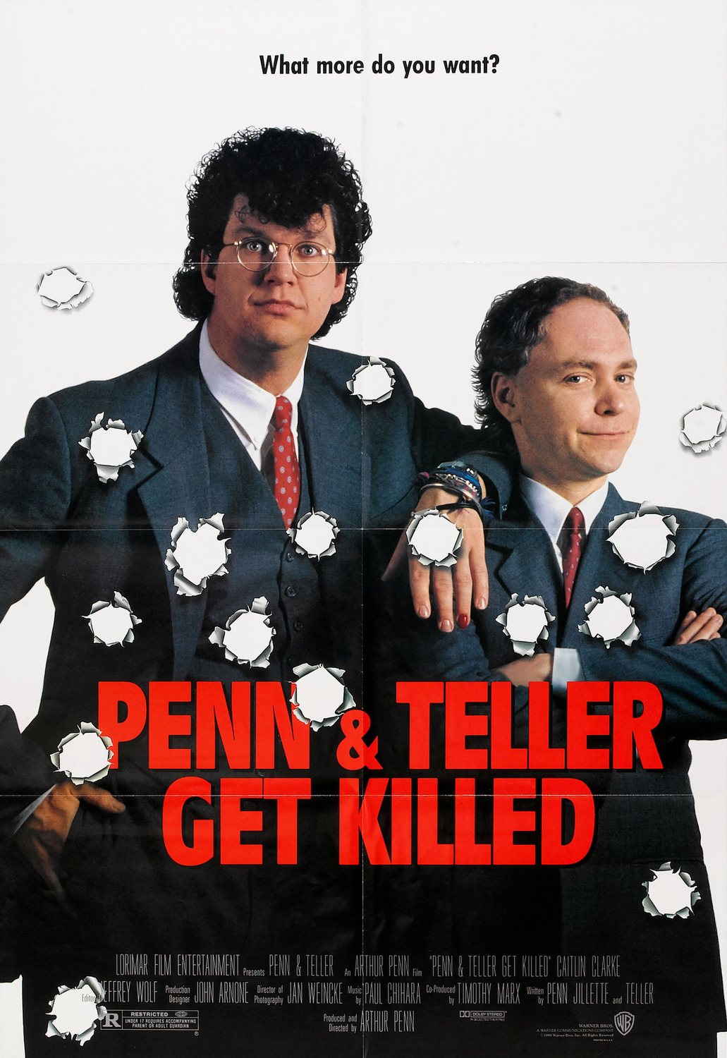 Extra Large Movie Poster Image for Penn & Teller Get Killed 