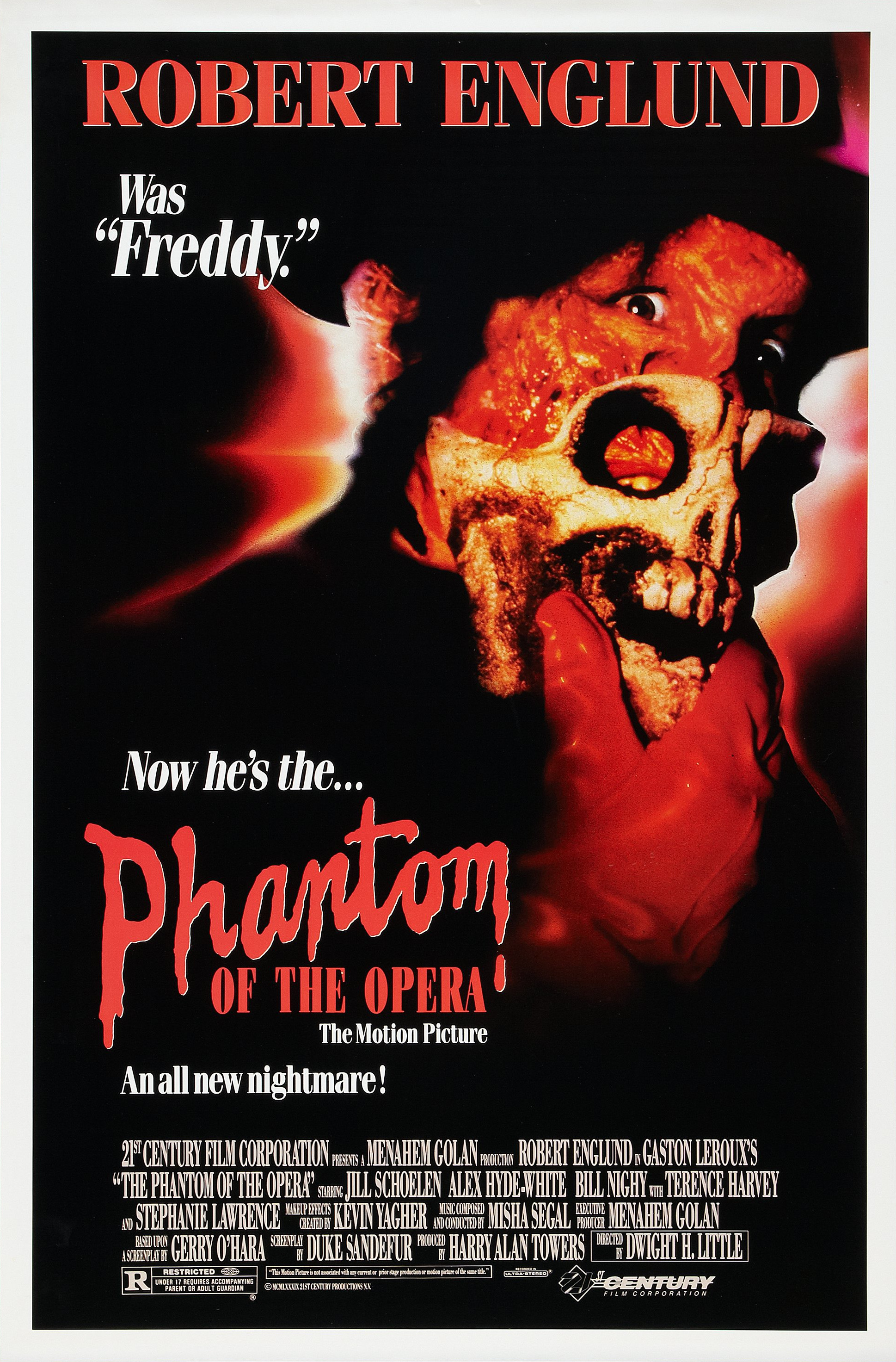 Mega Sized Movie Poster Image for Phantom of the Opera 