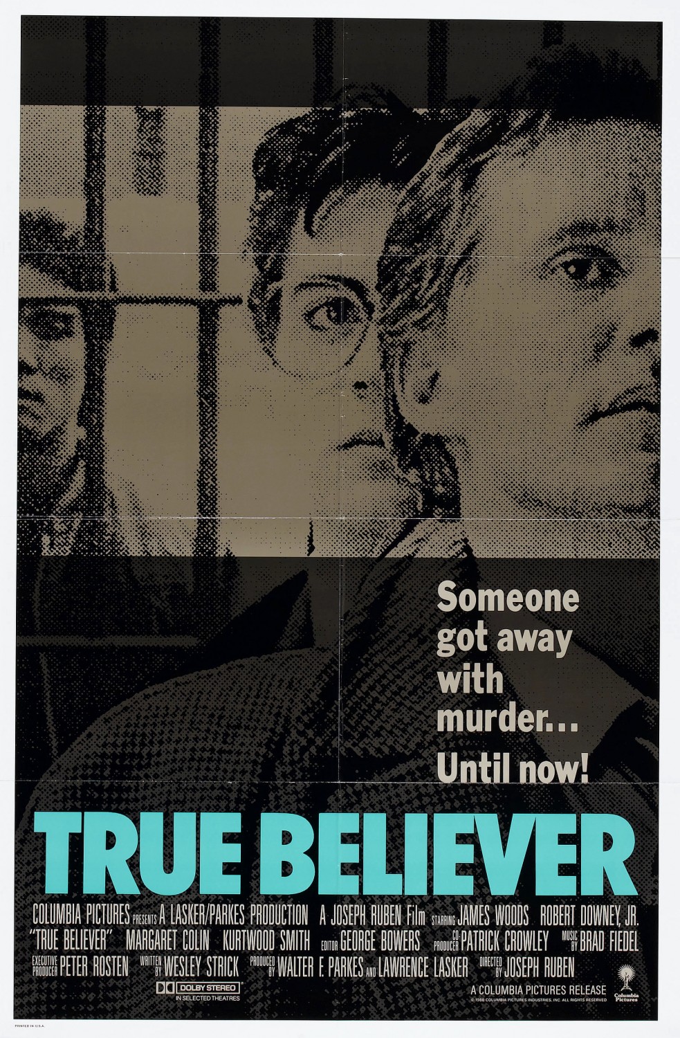 Extra Large Movie Poster Image for True Believer 