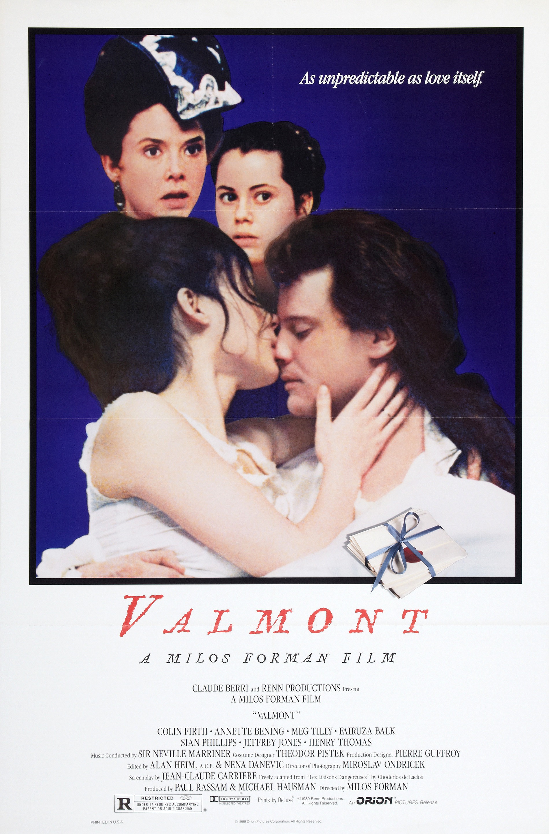 Mega Sized Movie Poster Image for Valmont (#1 of 2)