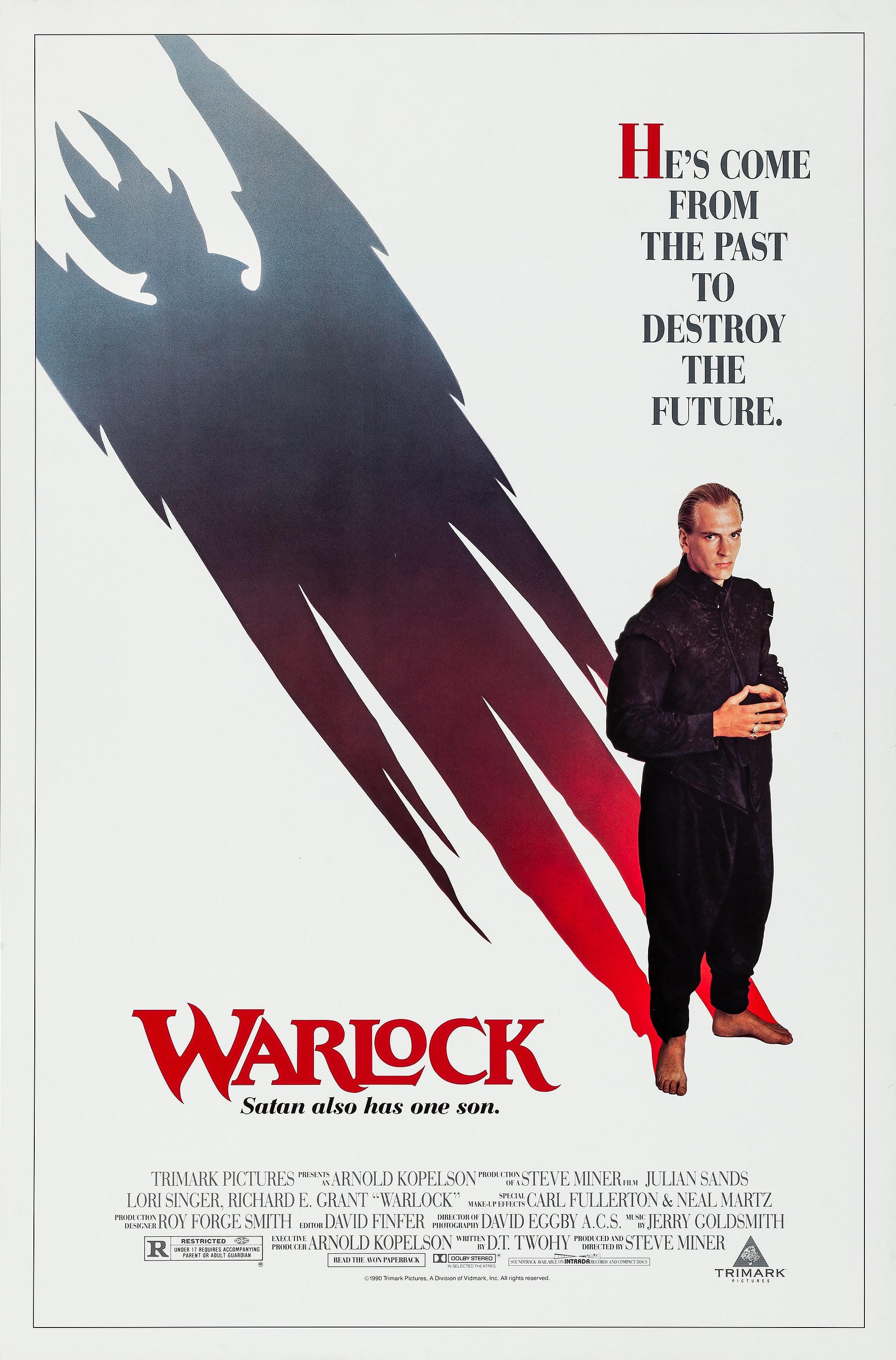 Mega Sized Movie Poster Image for Warlock 