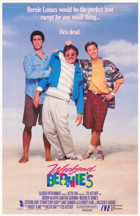 Weekend at Bernie's Movie Poster