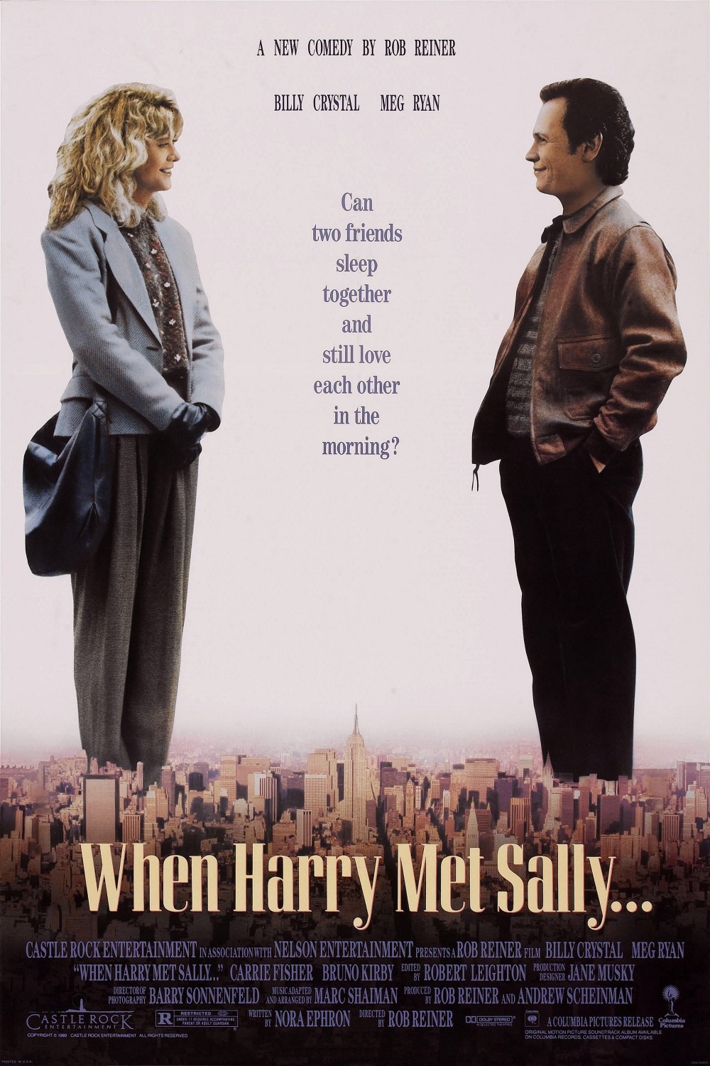 Extra Large Movie Poster Image for When Harry Met Sally... (#1 of 2)