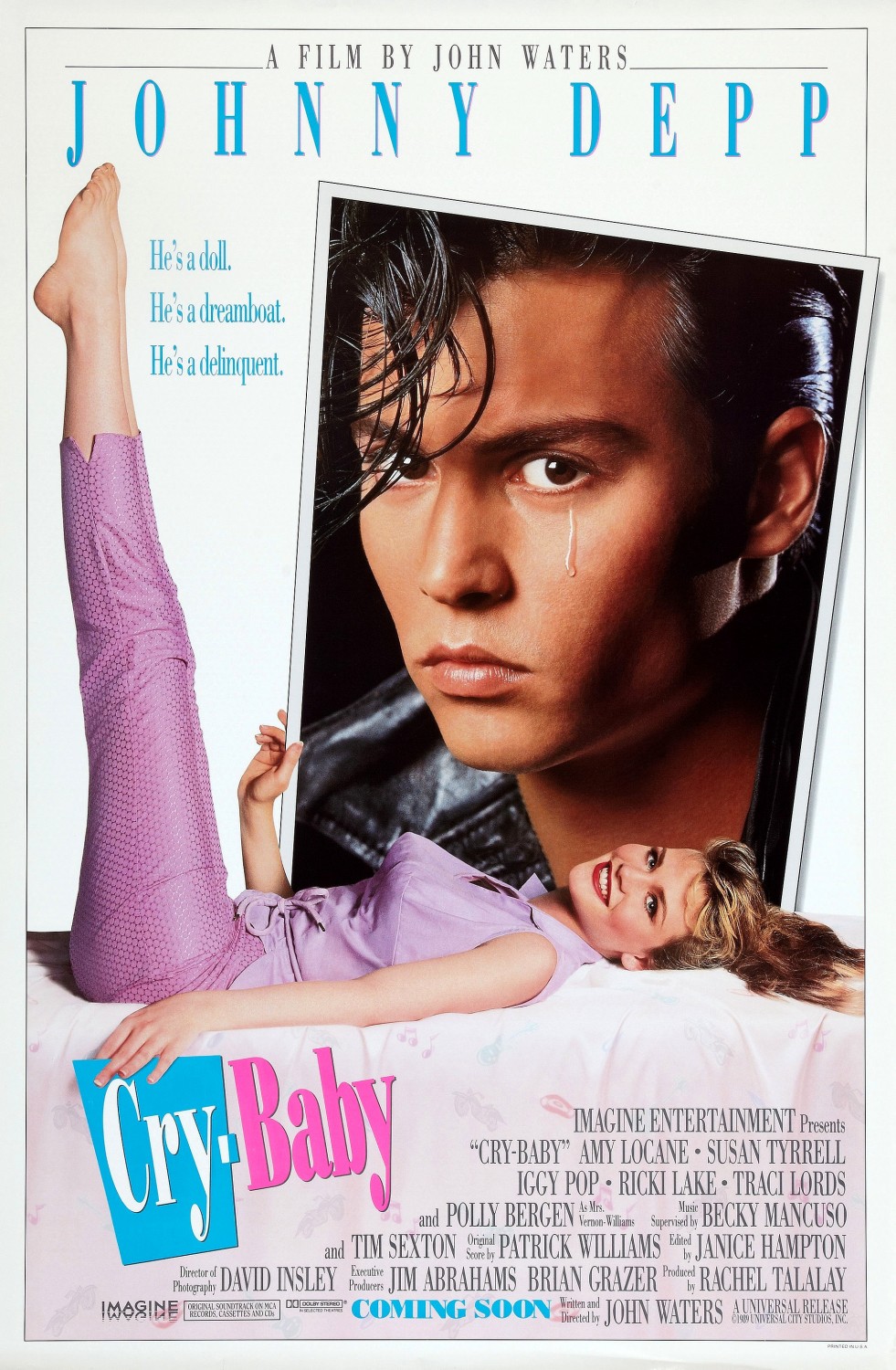Extra Large Movie Poster Image for Cry-Baby (#1 of 2)