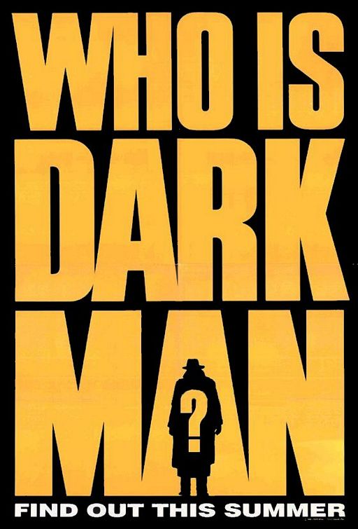 Darkman Movie Poster