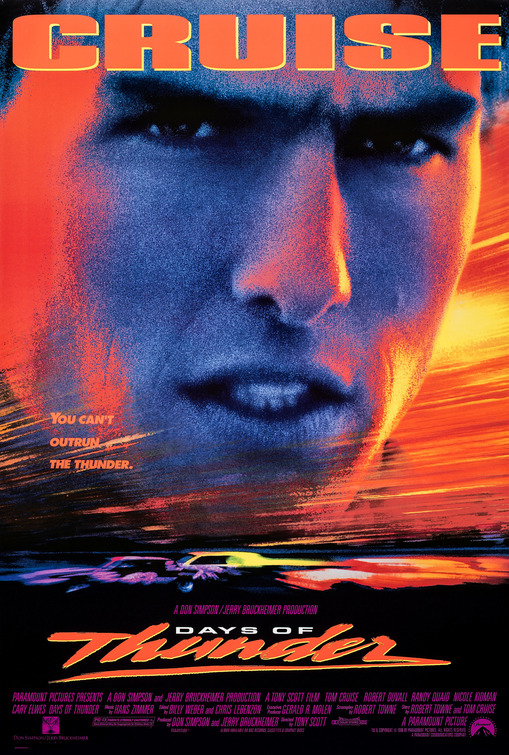 IMP Awards > 1990 Movie Poster Gallery > Days of Thunder