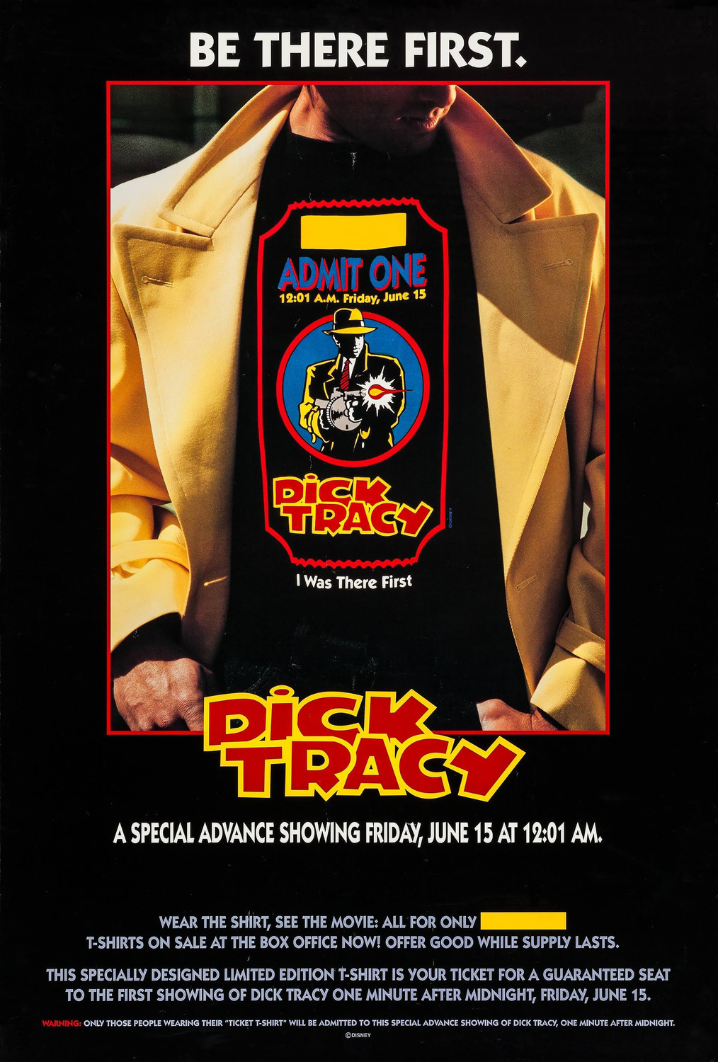 Extra Large Movie Poster Image for Dick Tracy (#5 of 9)