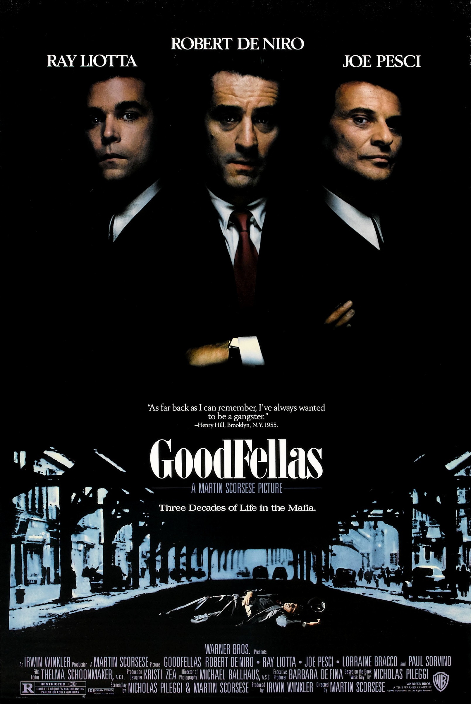 Mega Sized Movie Poster Image for Goodfellas (#1 of 3)