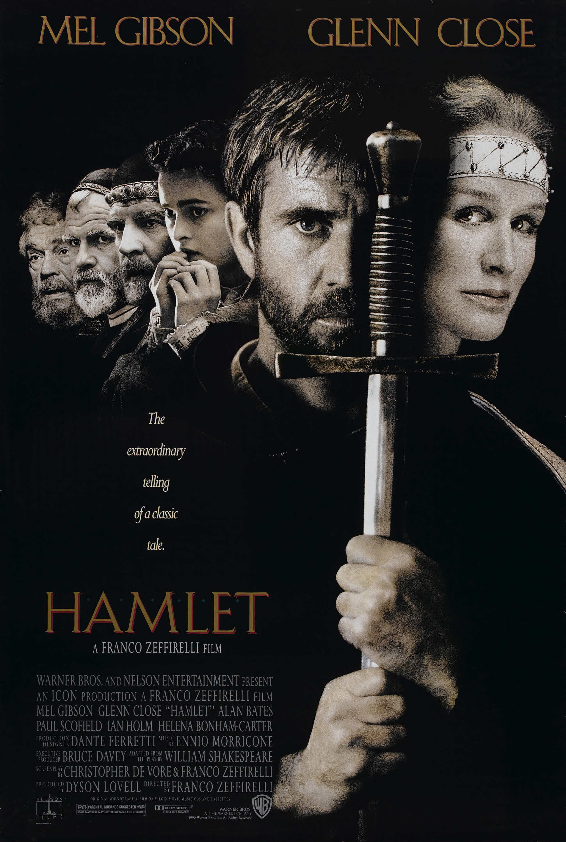 Mega Sized Movie Poster Image for Hamlet 