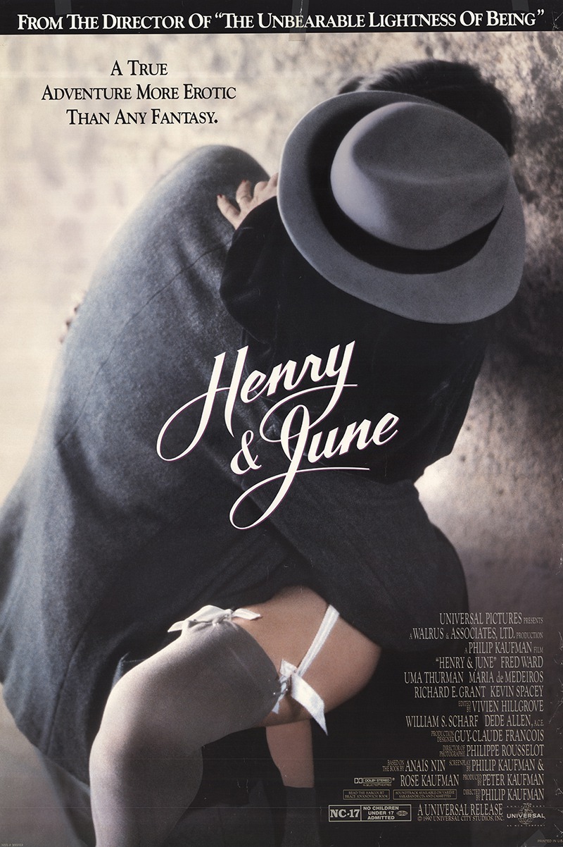 Extra Large Movie Poster Image for Henry & June (#1 of 2)