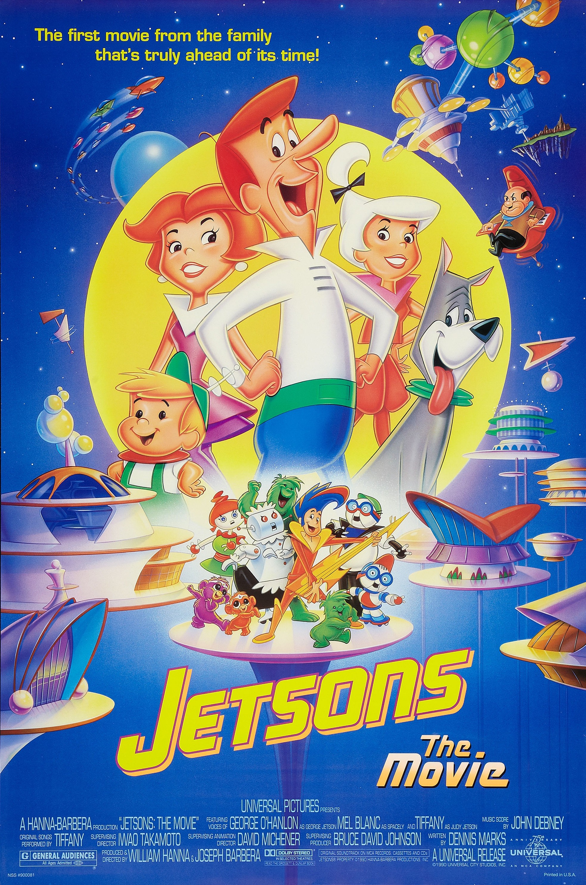 Mega Sized Movie Poster Image for Jetsons: The Movie 