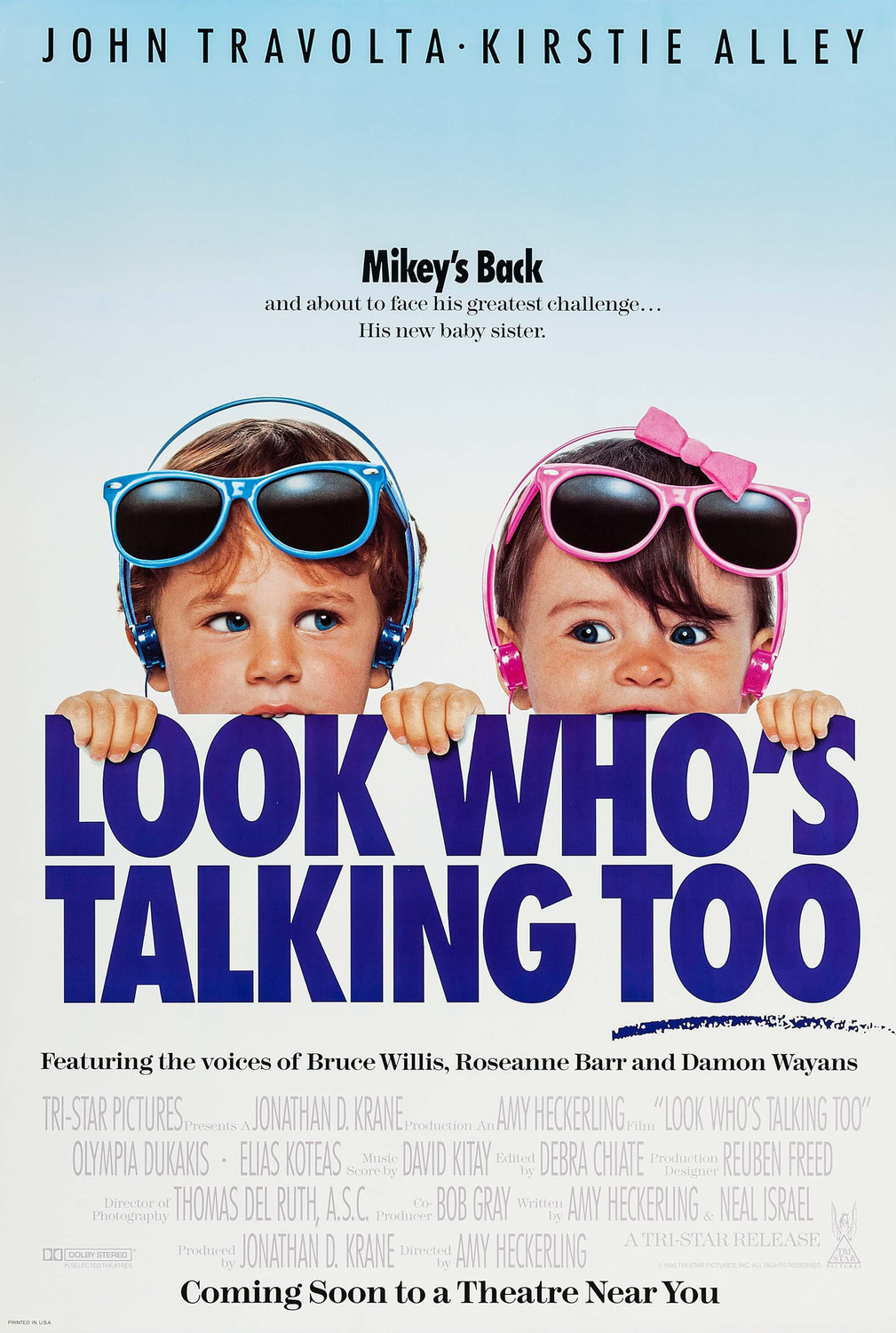 Extra Large Movie Poster Image for Look Who's Talking Too 