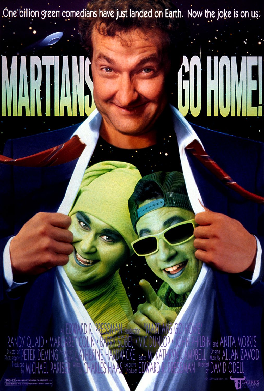Extra Large Movie Poster Image for Martians Go Home (#2 of 2)