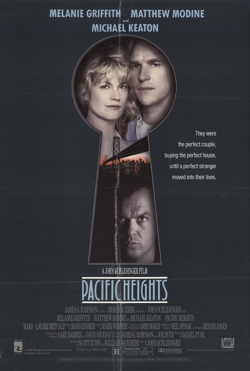 Extra Large Movie Poster Image for Pacific Heights 